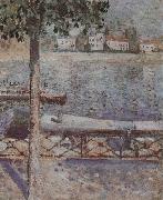 Edvard Munch Landscape oil painting artist